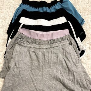 5 Workout/PJ Shorts (can fit multiple sizes)